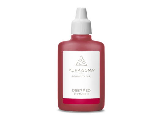 Aura-Soma Deep Red Pomander 深紅色波曼德 25ml   （有現貨 )