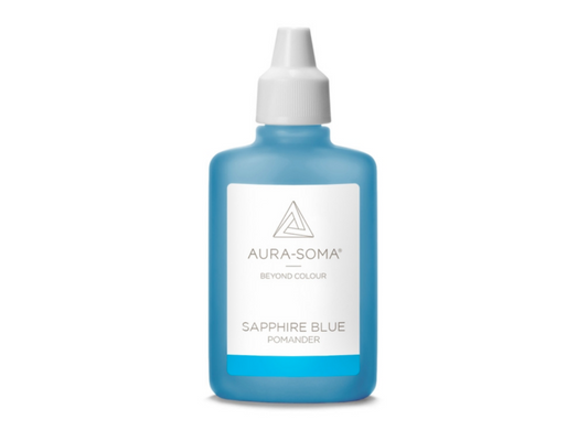 Aura-Soma Sapphire Blue Pomander 藍色波曼德 25ml （  有現貨 ）