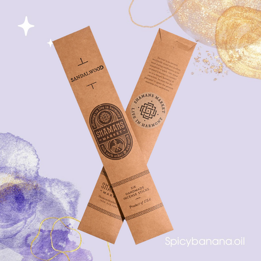 Shamans Market Artisan Sandalwood Powder Incense Sticks