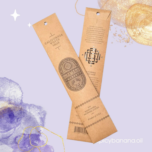 Shamans Market Artisan California White Sage Incense Sticks