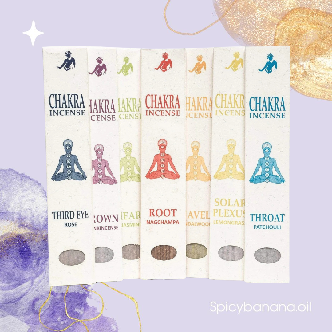 Shamans Market Seven Chakra Incense Sticks