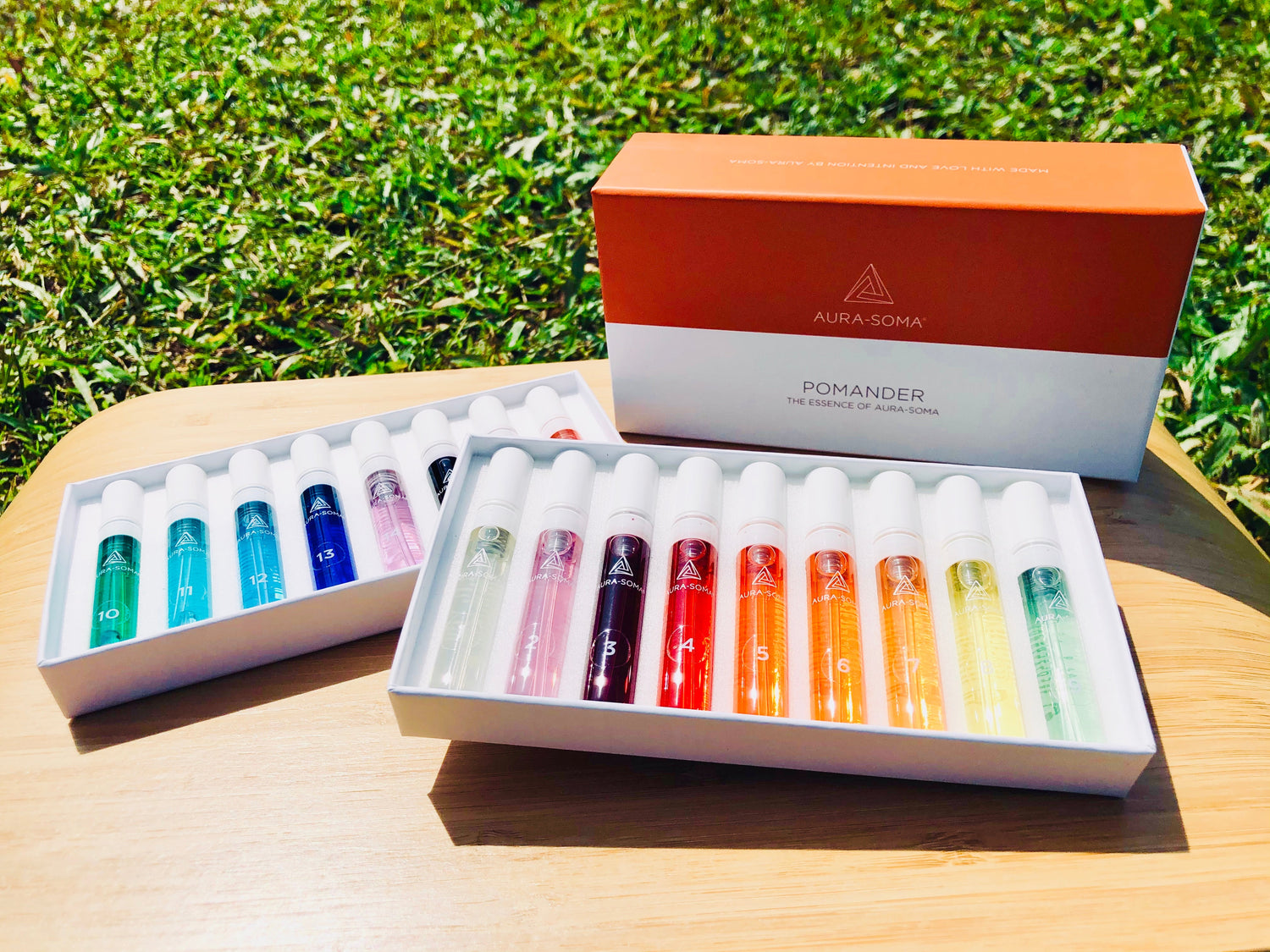 Aura Soma Rainbow Pomander Set   Aura Soma 迷你彩虹保護靈氣套裝  ( 有現貨 )