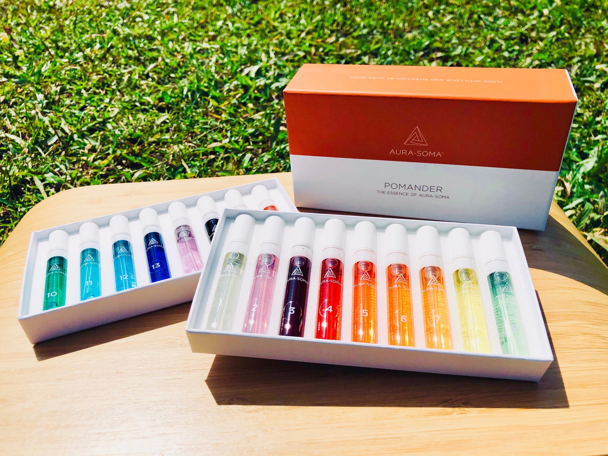 Aura Soma Rainbow Pomander Set   Aura Soma 迷你彩虹保護靈氣套裝  ( 有現貨 )