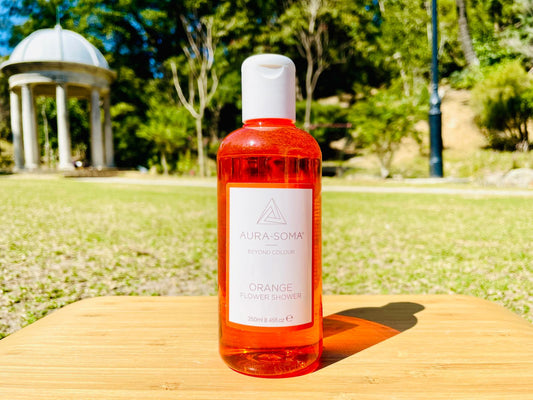 Aura-Soma Flower Shower Gel Orange  橙色 250mL  ( 有現貨 )