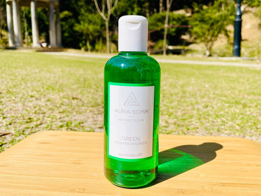 Aura-Soma Flower Shower Gel Green   綠色 250mL  （ 有現貨 )