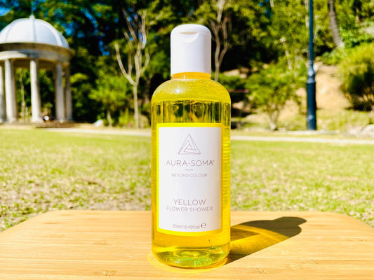 Aura-Soma Flower Shower Gel Yellow   黃色 250mL ( 有現貨 ）