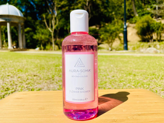 Aura-Soma Flower Shower Gel Pink   粉紅色 250mL  （ 有現貨 )