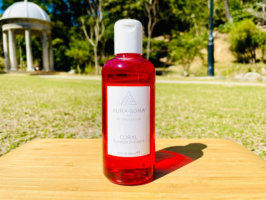 Aura-Soma Flower Shower Gel Coral  珊瑚色 250mL （ 有現貨 )