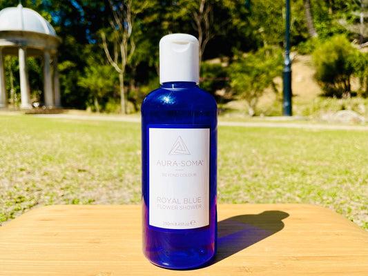 Aura-Soma Flower Shower Gel Royal Blue  寶藍色  250mL  （ 有現貨 ）