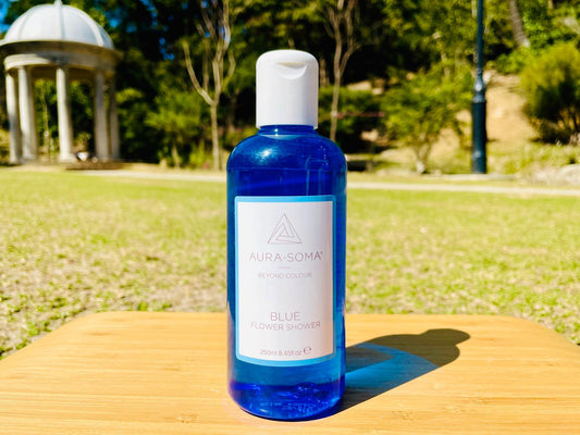 Aura-Soma Flower Shower Gel Blue   藍色 250mL   ( 有現貨 )
