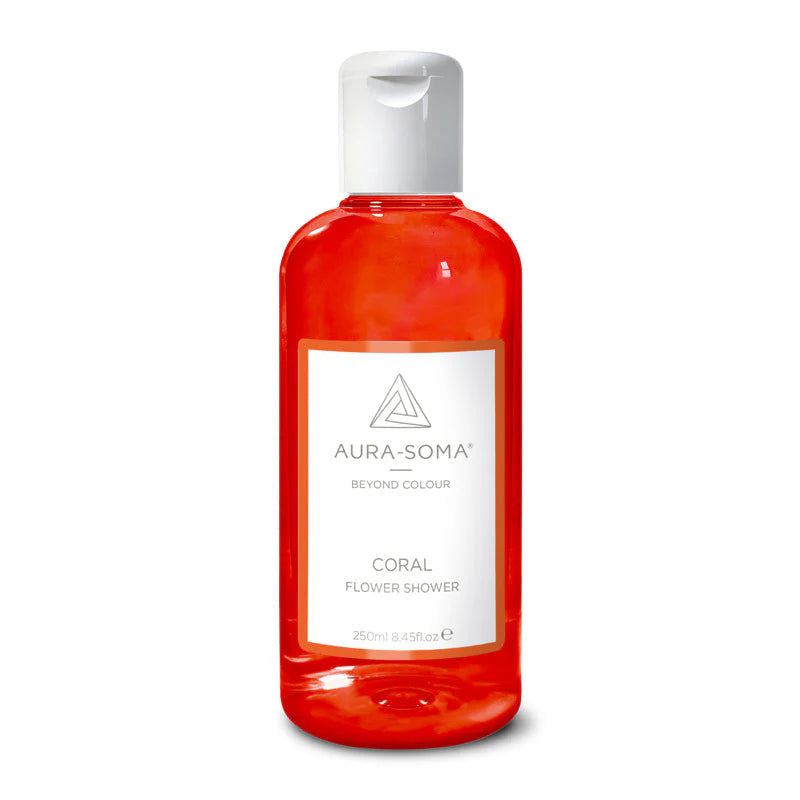 Aura-Soma Flower Shower Gel Coral  珊瑚色 250mL