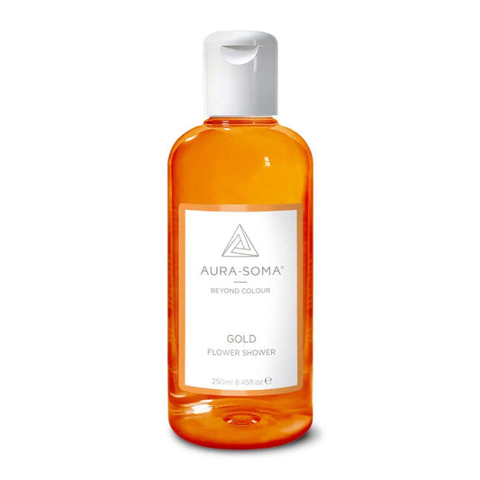 Aura-Soma Flower Shower Gel Gold  金色 250mL