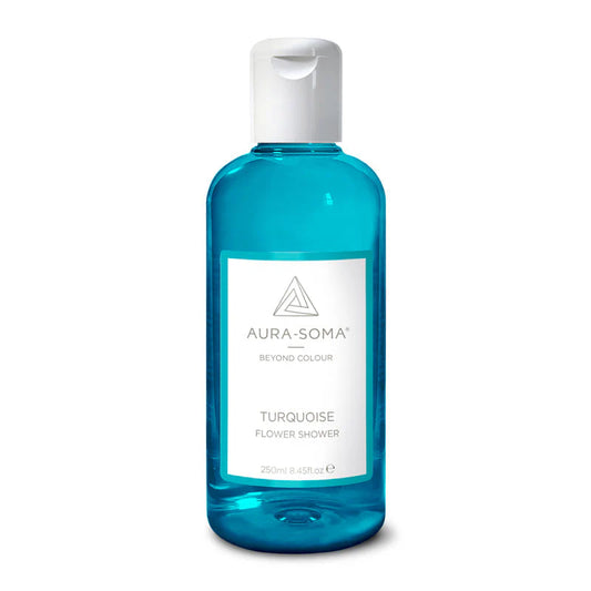 Aura-Soma Flower Shower Gel Turquoise   藍綠色 250mL